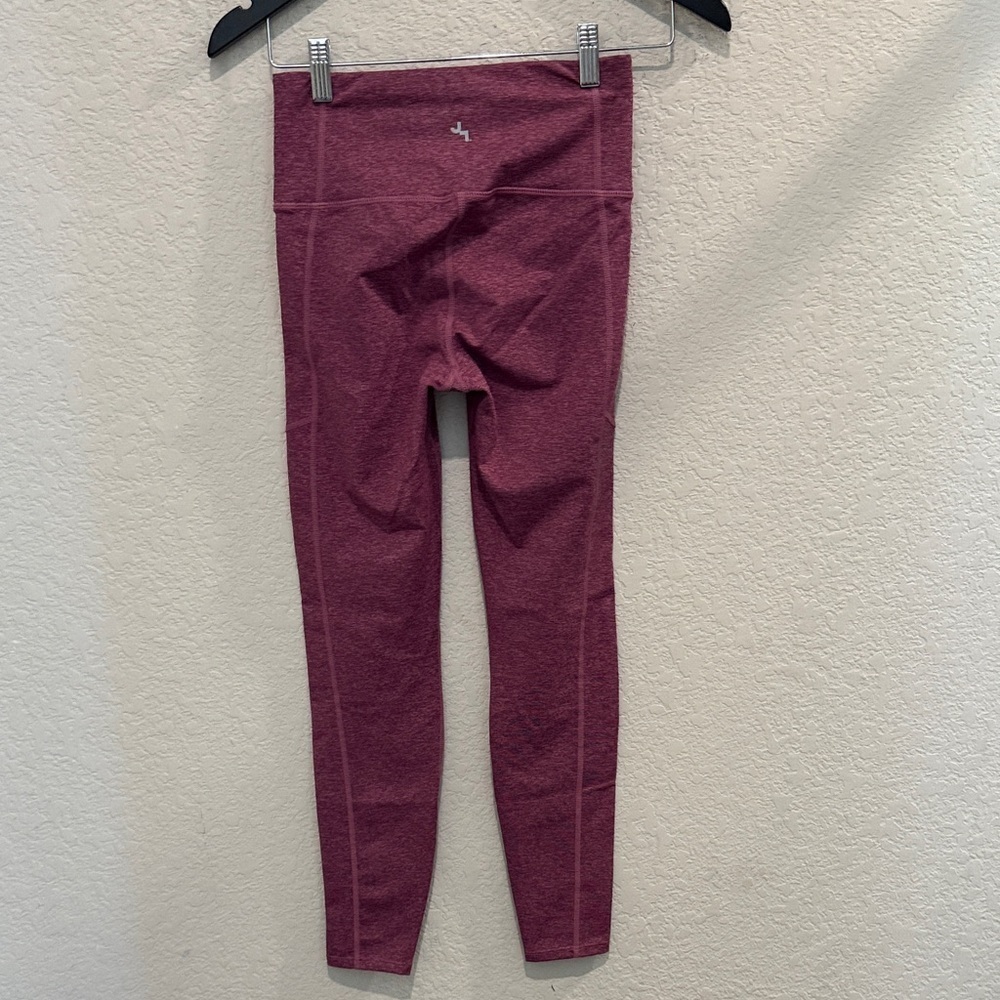 Bundle of 2 JoyLab Burgundy and Blue Leggings Size XS - Picture 6 of 9